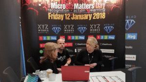 Nichola Howard talking at Micro Biz Matters day in 2018